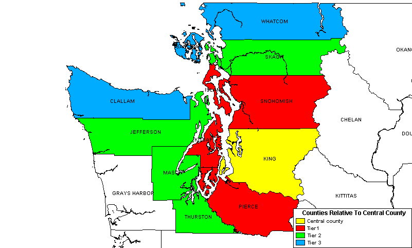 Puget Sound Zip Code Map - United States Map